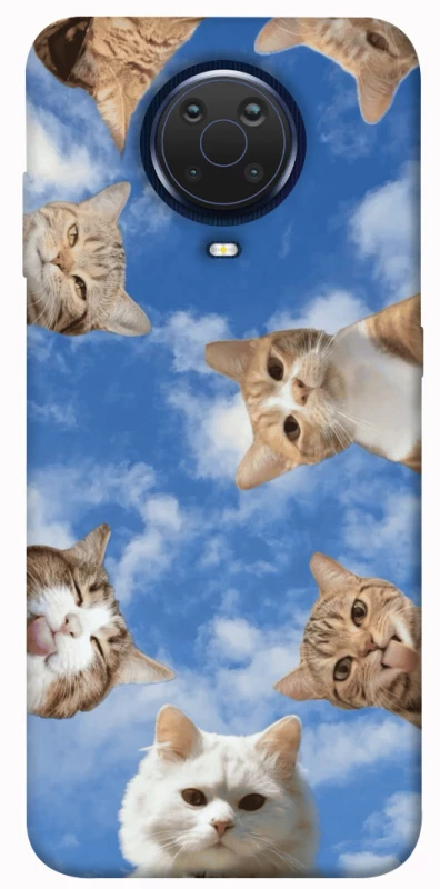 Чехол на Nokia G20 / G10 / 6.3 Сats фото 1 из 1