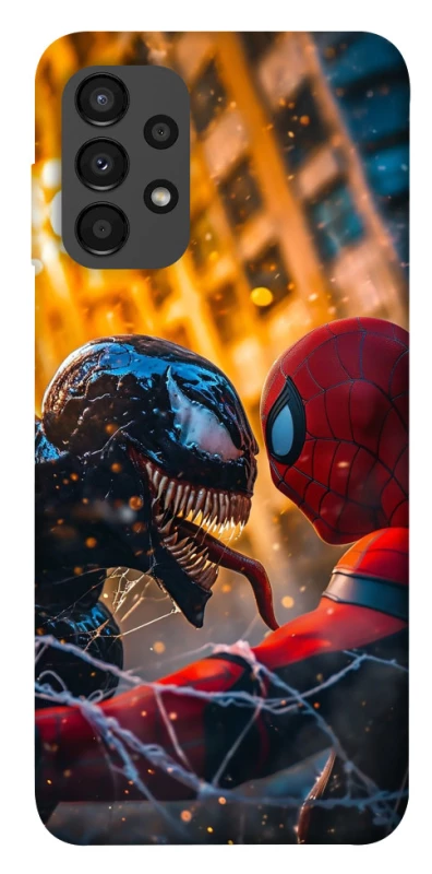 Чехол на Samsung Galaxy A13 4G Venom vs Spiderman фото 1 из 1