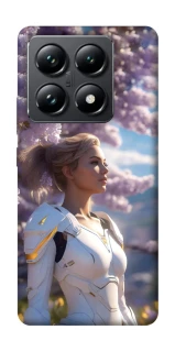 Чехол на Xiaomi 14T Pro Cyber space girl ver.1 фото 1 из 1