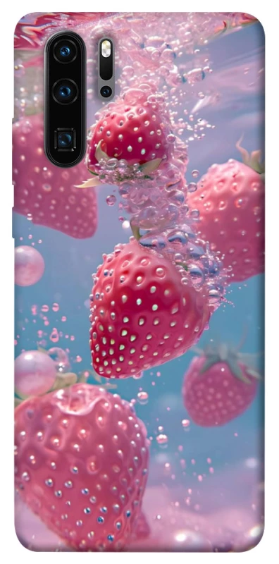 Чохол на Huawei P30 Pro Полуниця в воді фото 1 з 1