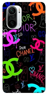 Чехол на Xiaomi Redmi K40 / K40 Pro / K40 Pro+ / Poco F3 Fashion collage ver.5 фото 1 из 1