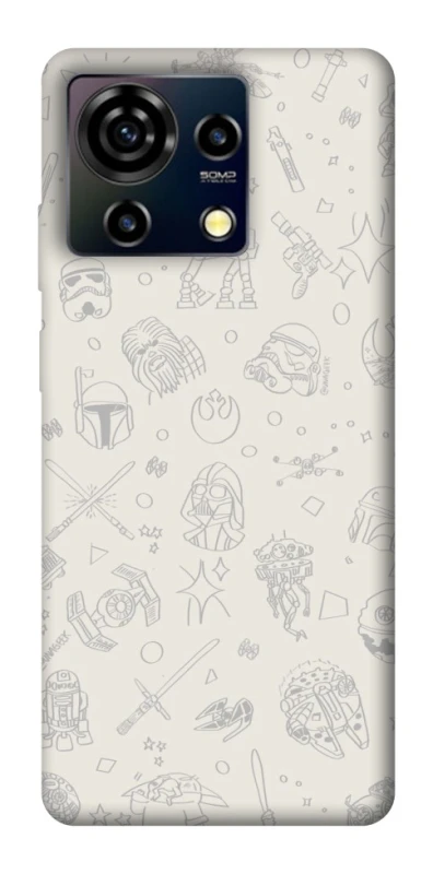 Чохол на ZTE Blade V50 Vita Star Wars background ver.1 фото 1 з 1