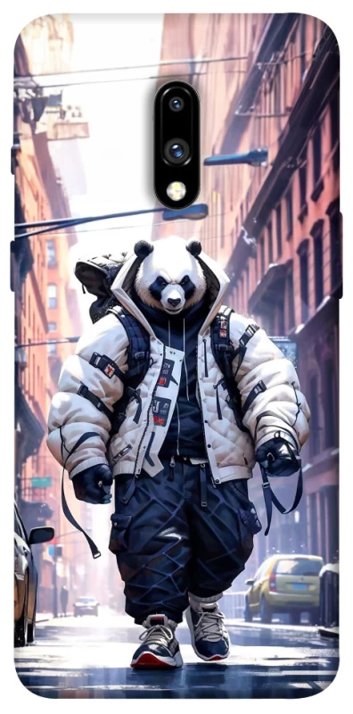 Чохол на OnePlus 7 Панда кур'єр фото 1 з 1