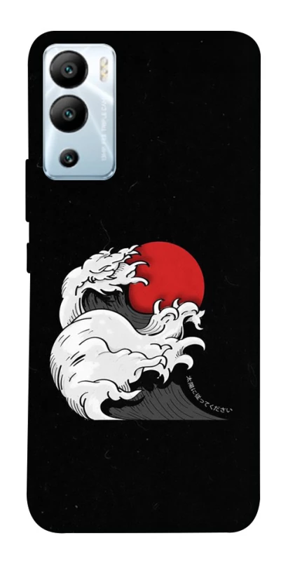 Чехол на Infinix Hot 12i Волны Японии v2 фото 1 из 1