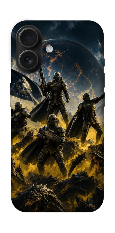 Чохол на Apple iPhone 16 HELLDIVERS фото 1 з 1