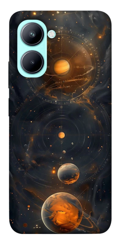 Чехол на Realme C33 Солнечная система фото 1 из 1