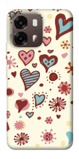 Чохол на Oppo A6 Pretty hearts фото 1 з 2