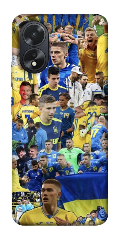 Чохол на Oppo A38 UA-Football ver.6 фото 1 з 1