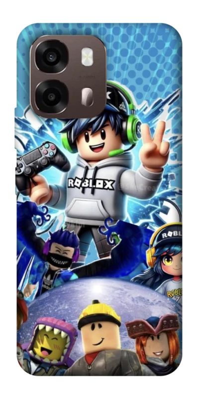 Чохол на Oppo A6 Roblox collage ver.3 фото 2 з 2