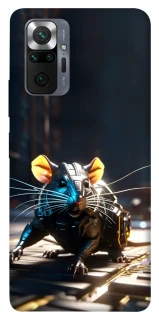 Чехол на Xiaomi Redmi Note 10 Pro Cyber rat фото 1 из 1
