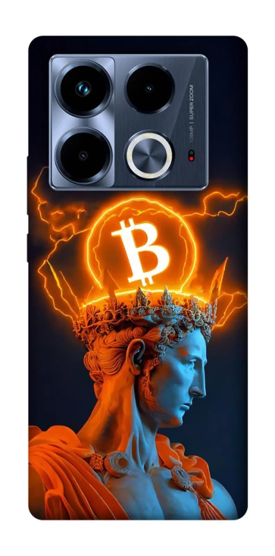 Чохол на Infinix Note 40 4G Bitcoin God фото 1 з 1