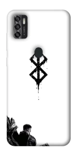 Чехол на ZTE Blade A7s (2020) berserk white фото 1 из 1