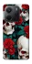 Чохол на Xiaomi Redmi Note 14 4G (Int. version) skull and rose фото 1 з 1