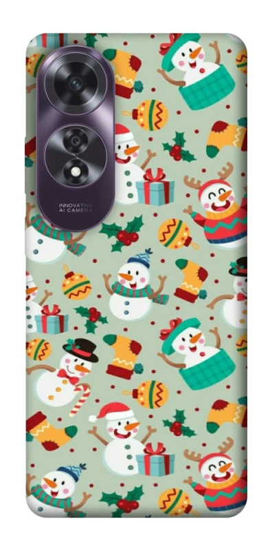 Чехол на Oppo A60 Новогодний v2 фото 1 из 1