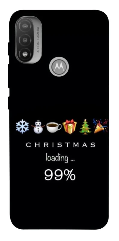 Чехол на Motorola Moto E20 Christmas Loading фото 1 из 1