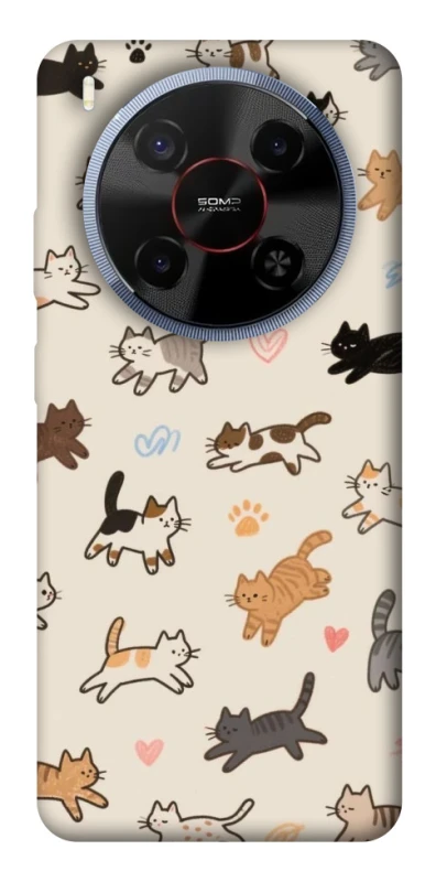 Чохол на ZTE Blade V70 Max Cat style ver.2 фото 1 з 1
