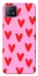 Чехол на Oppo A73 Red hearts 2 фото 1 из 1