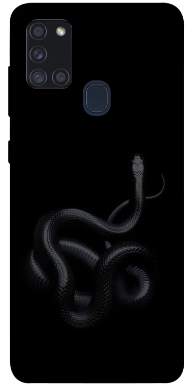 Чохол на Samsung Galaxy A21s Black snake фото 1 з 1