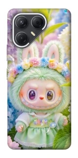 Чехол на TECNO Pova 7 Labubu & Flowers ver.2 фото 1 из 1