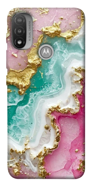 Чохол на Motorola Moto E20 Epoxy design ver.1 фото 1 з 1