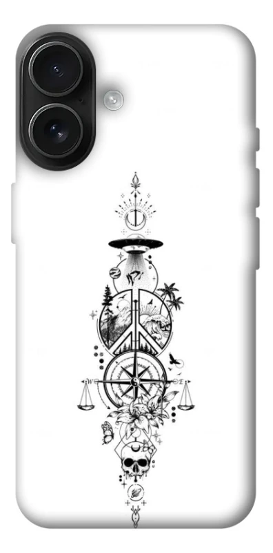 Чехол на Apple iPhone 17 (6.3") Tattoo ver.7 фото 1 из 1