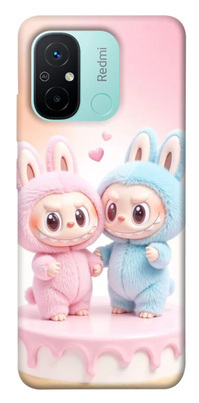 Чохол на Xiaomi Redmi 12C / Poco C55 Labubu Twins фото 1 з 1