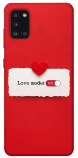 Чохол на Samsung Galaxy A31 Love Mode ON фото 1 з 1