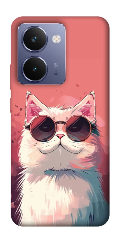 Чохол на Realme P3 Ultra Сat with glasses фото 1 з 1