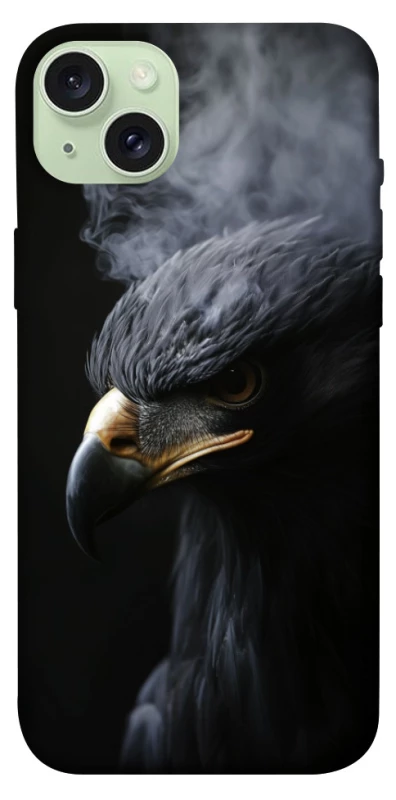 Чехол на Apple iPhone 15 Plus (6.7") black eagle фото 1 из 1