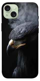 Чехол на Apple iPhone 15 Plus (6.7") black eagle фото 1 из 1