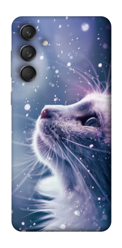 Чехол на Samsung Galaxy M55 Snow cat фото 1 из 1