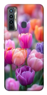 Чохол на TECNO Camon 17 Тюльпанове поле фото 1 з 1