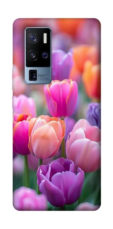 Чохол на Vivo X50 Pro+ Тюльпанове поле фото 1 з 1