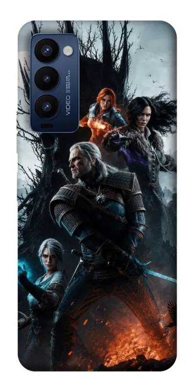 Чохол на TECNO Camon 18 Pro Witcher v2 фото 1 з 1
