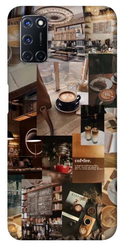 Чехол на Oppo A52 / A72 / A92 Coffee collage ver.2 фото 1 из 1
