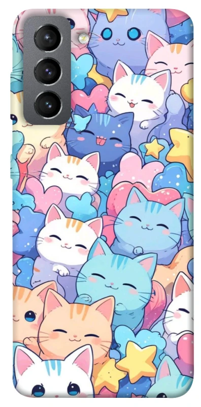 Чехол на Samsung Galaxy S21 FE Funny Kittens ver.3 фото 1 из 1