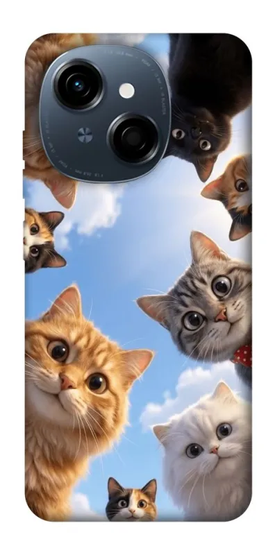 Чохол на TECNO Spark Go 1 Cats фото 1 з 1