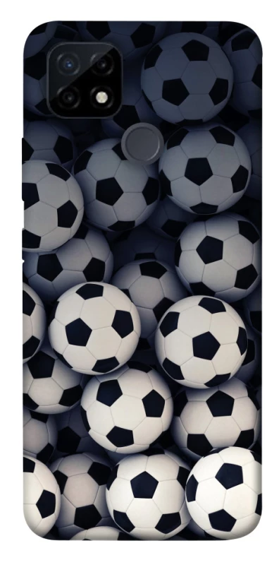 Чохол на Realme C25Y Футбольні м'ячи фото 1 з 1