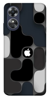 Чехол на Oppo A17 Apple logo ver.8 фото 1 из 1