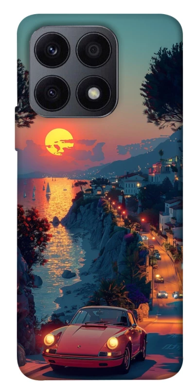 Чехол на Huawei Honor X8a Porsche sunrise фото 1 из 1