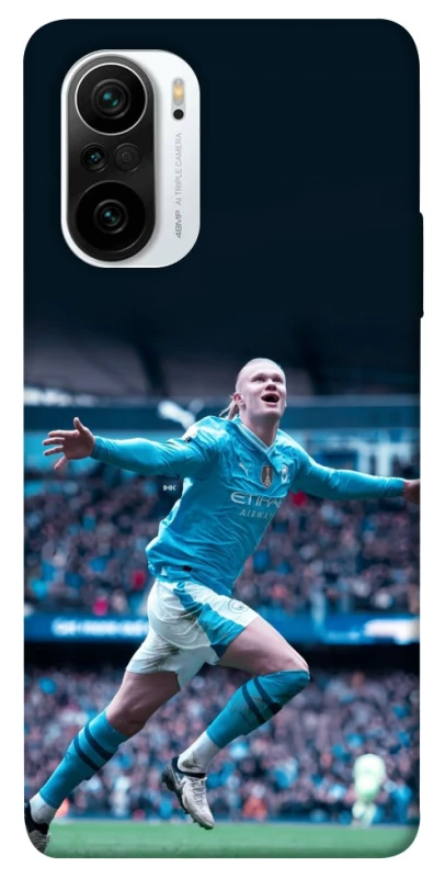 Чехол на Xiaomi Redmi K40 / K40 Pro / K40 Pro+ / Poco F3 Erling Haaland V3 фото 1 из 1