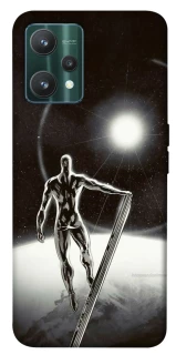 Чехол на Realme 9 Pro Серебряный сёрфер фото 1 из 1