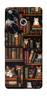 Чохол на Xiaomi Poco F6 Cats & Books фото 1 з 1