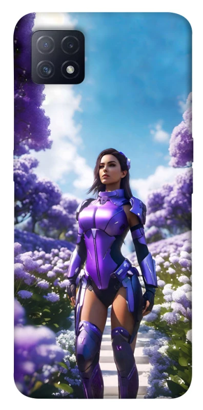 Чохол на Oppo A72 5G / A73 5G Cyber space girl ver.4 фото 1 з 1