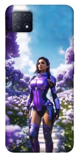 Чехол на Oppo A72 5G / A73 5G Cyber space girl ver.4 фото 1 из 1