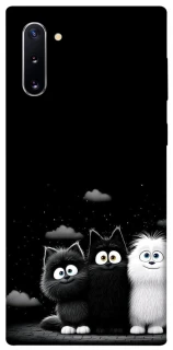 Чехол на Samsung Galaxy Note 10 Three Cats фото 1 из 1