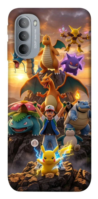 Чехол на Motorola Moto G31 Pokemon фото 1 из 1