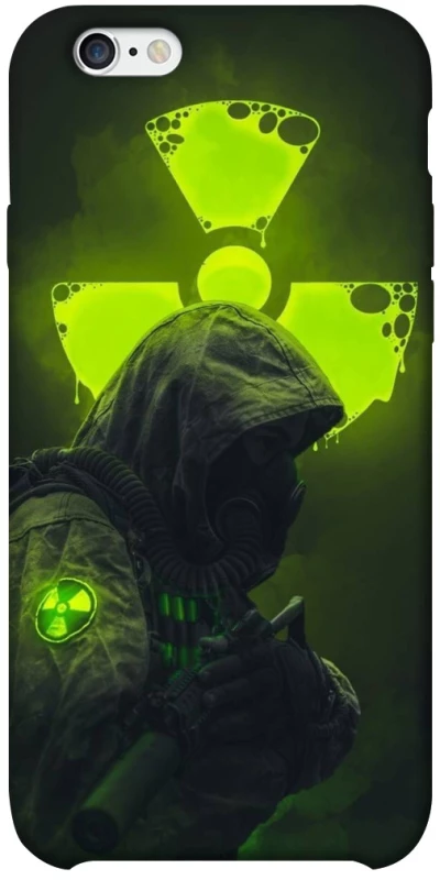 Чехол на Apple iPhone 6/6s plus (5.5") Радиация v5 фото 1 из 1