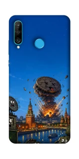 Чехол на Huawei P30 lite Moscow never sleeps ver.8 фото 1 из 1
