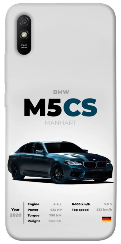 Чохол на Xiaomi Redmi 9A BMW M5 CS фото 1 з 1